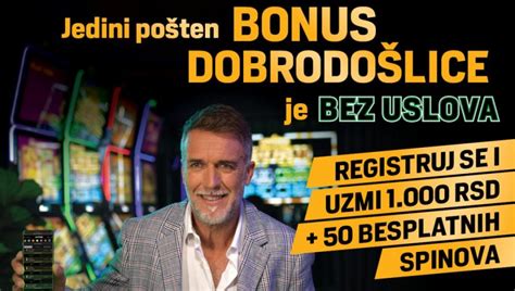 Bonus dobrodošlice bez uslova: Uzmi 4000 RSD bonusa!.